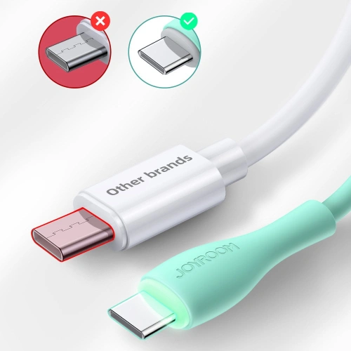 Kup Cablul Joyroom USB/USB-C 3A 1m alb (S-1030M8) - JYR183 - {ean13} - Sklep Home Screen