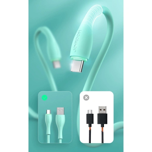 Kup Cablul Joyroom USB/USB-C 3A 1m alb (S-1030M8) - JYR183 - {ean13} - Sklep Home Screen