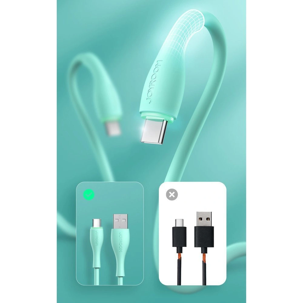 Kabel Joyroom USB/USB-C 3A 1m biały (S-1030M8)