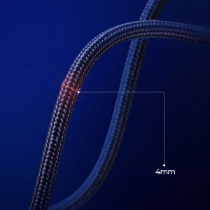 Joyroom USB - microUSB cable 3A 1 m black (S-1030N1)
