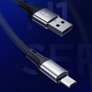 Joyroom USB - microUSB cable 3A 1 m black (S-1030N1)