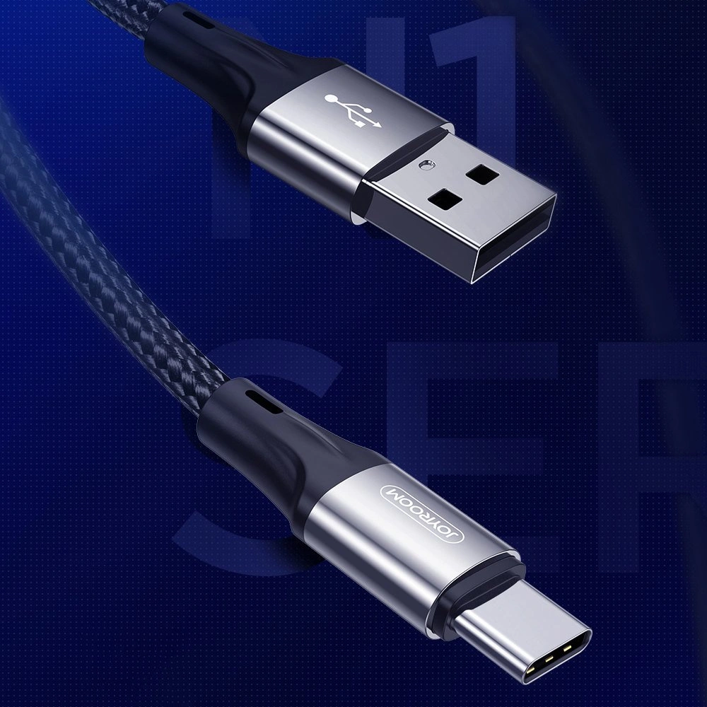 Kabel Joyroom USB/USB-C 3A 1,5m czarny (S-1530N1)