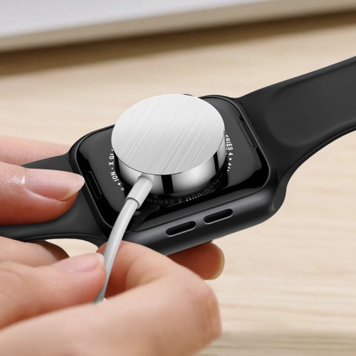 Buy Joyroom 2in1 wirelee Qi charger for Apple Watch / USB - Lightning cable 1,5 m white (S-IW002S) - JYR193 - {ean13} - Home Screen Store Europe
