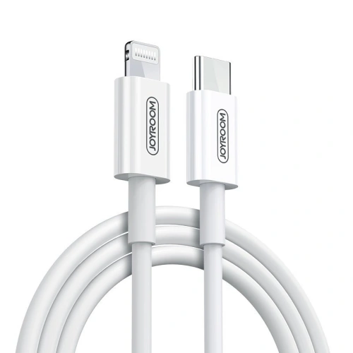 Kup Cablu Joyroom MFI USB-C/Lightning Power Delivery 3A 1,2m alb (S-M420) - JYR194 - {ean13} - Sklep Home Screen