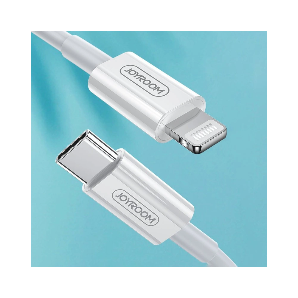 Kabel Joyroom MFI USB-C/Lightning Power Delivery 3A 1,2m biały (S-M420)