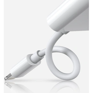 Adapter Joyroom słuchawkowy Lightning - Lightning/3,5mm mini jack biały (S-Y104)