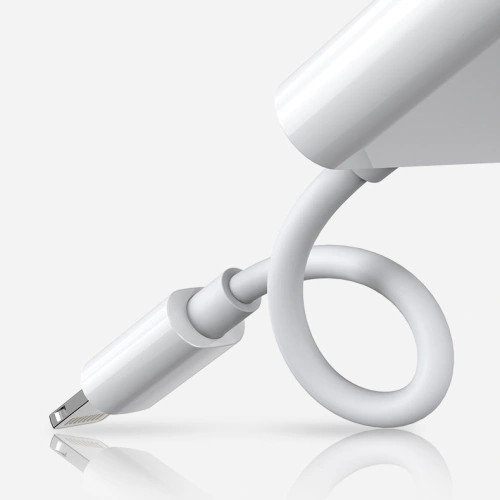 Kup Adapter Joyroom pentru căști Lightning - Lightning/3,5mm mini jack alb (S-Y104) - JYR195 - {ean13} - Sklep Home Screen