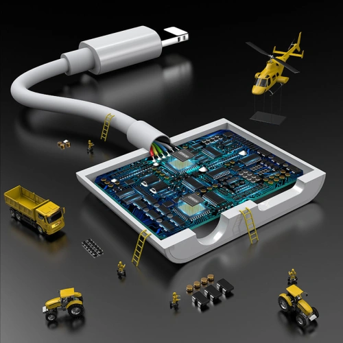 Buy Joyroom adapter Lightning / 3.5 mm mini jack white (S-Y104) - JYR195 - {ean13} - Home Screen Store Europe