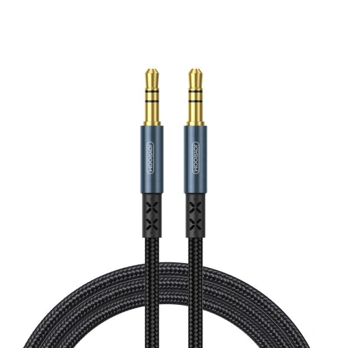 Kup Kabel audio Joyroom AUX 3,5mm mini jack 1,5m tmavě modrý (SY-15A1) - JYR202 - {ean13} - Sklep Home Screen