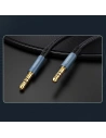 Kup Audio-Kabel Joyroom AUX 3,5mm Mini-Klinke 1,5m dunkelblau (SY-15A1) - JYR202 - {ean13} - Sklep Home Screen