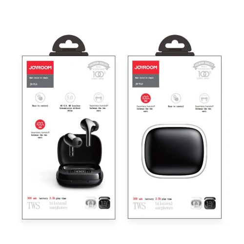 Buy Joyroom TWS wireless Bluetooth earphones headset black (JR-TL6) - JYR206 - {ean13} - Home Screen Store Europe