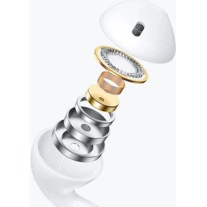 Joyroom Ben Series earphones Lightning with remote and microphone white (JR-EP3)