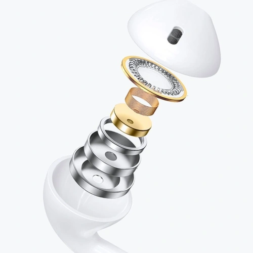 Buy Joyroom Ben Series earphones Lightning with remote and microphone white (JR-EP3) - JYR208 - {ean13} - Home Screen Store Europe