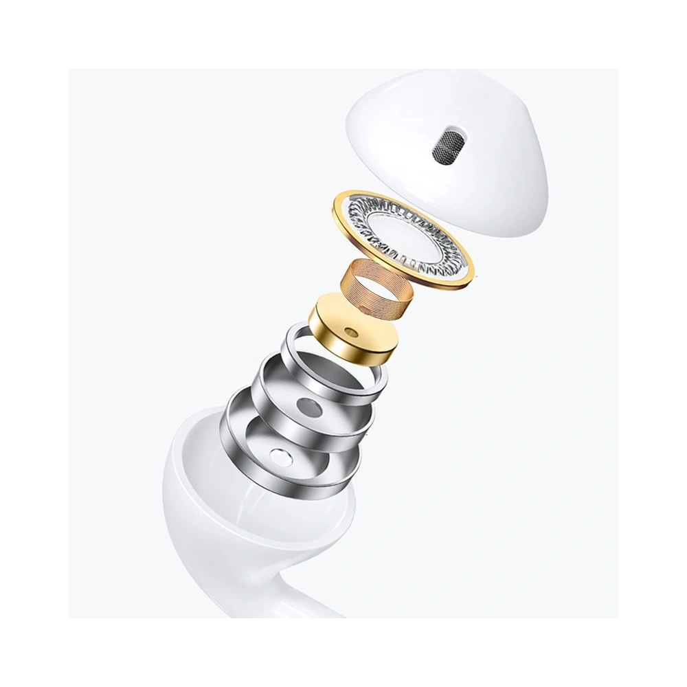 Słuchawki Joyroom Ben Series Lightning z pilotem i mikrofonem bialy (JR-EP3)