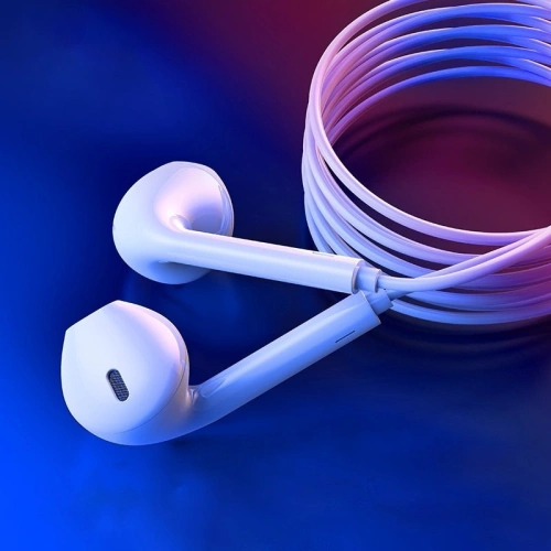 Buy Joyroom Ben Series earphones Lightning with remote and microphone white (JR-EP3) - JYR208 - {ean13} - Home Screen Store Europe