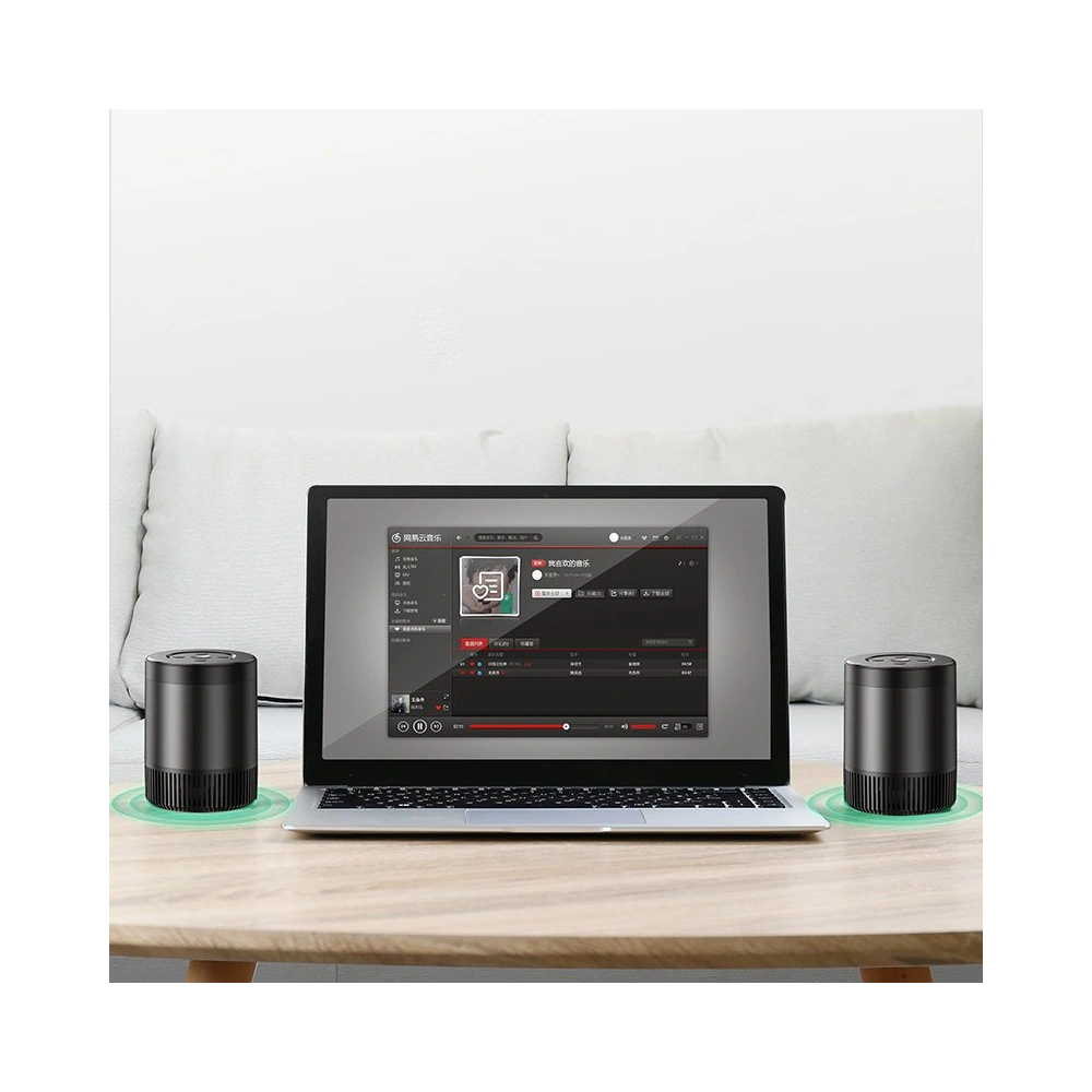 Bezprzewodowy głośnik Joyroom Bluetooth 5.0 5W czarny (JR-M09)