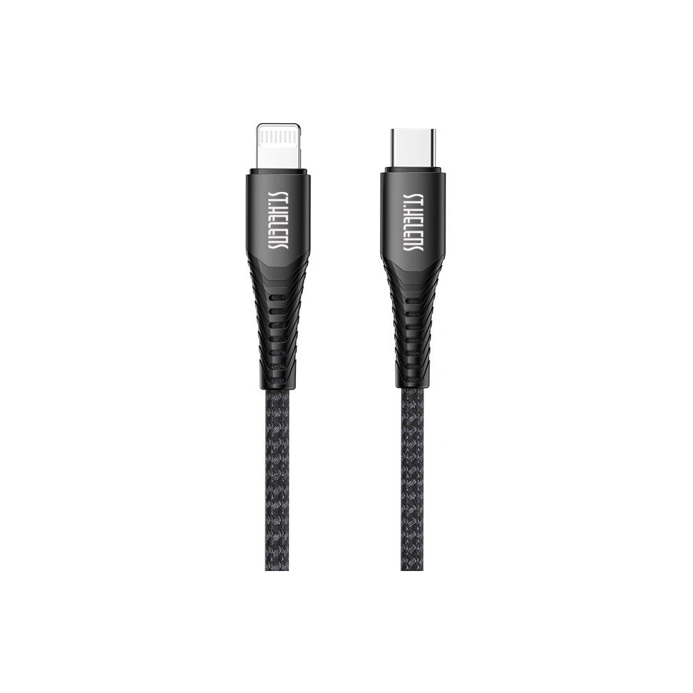 Kabel Joyroom MFI USB-C/Lightning 2,1A 1,2m czarny (ST-C04 1,2M Black)