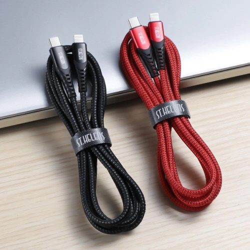 Kup Cablu Joyroom MFI USB-C/Lightning 2,1A 1,2m negru (ST-C04 1,2M Black) - JYR210 - {ean13} - Sklep Home Screen
