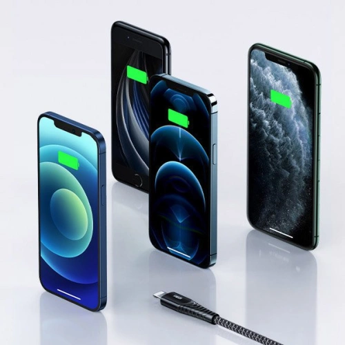 Kup Kabel Joyroom MFI USB-C/Lightning 2,1A 1,2m černý (ST-C04 1,2M Black) - JYR210 - {ean13} - Sklep Home Screen