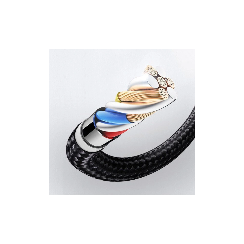 Kabel Joyroom MFI USB-C/Lightning 2,1A 1,2m czarny (ST-C04 1,2M Black)