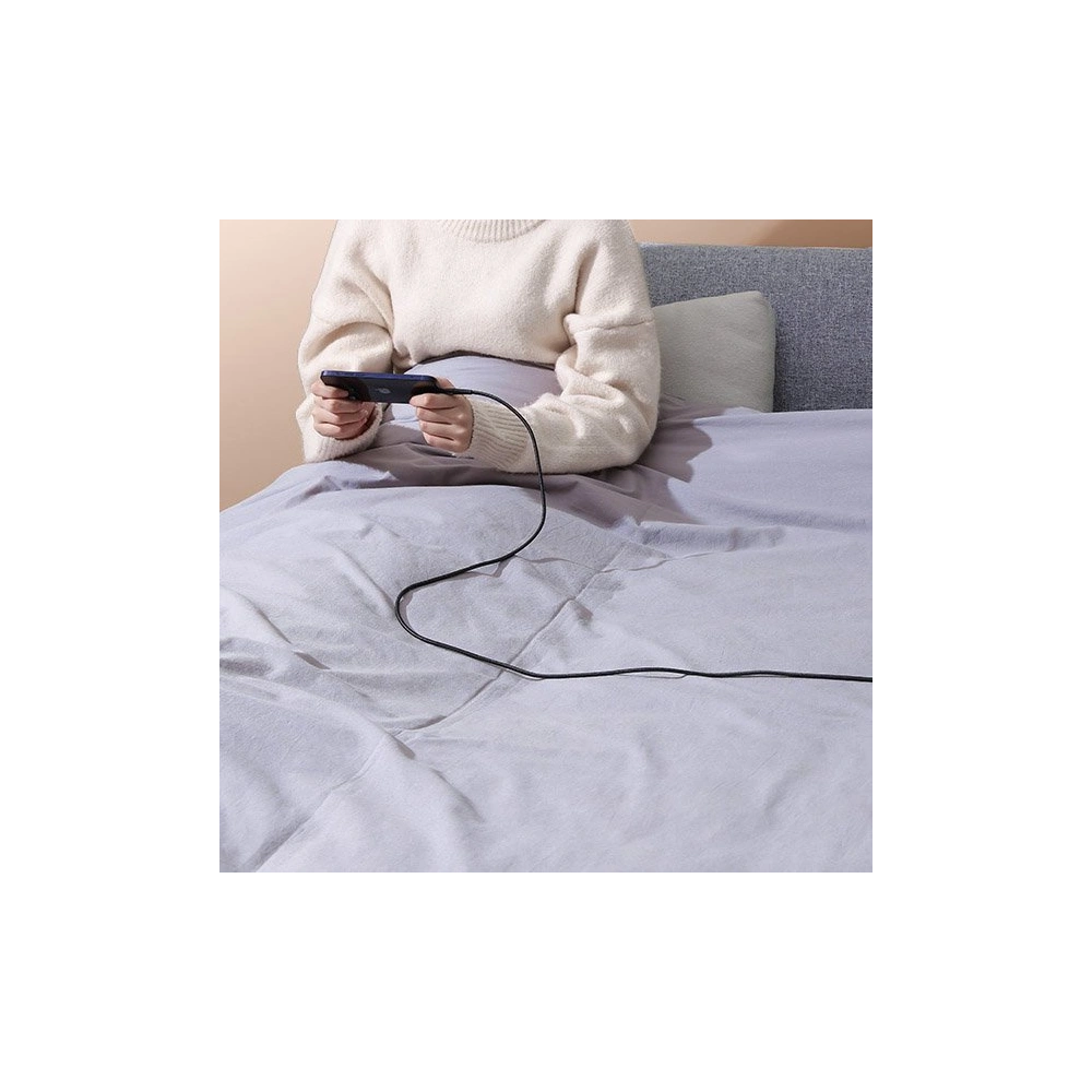 Kabel Joyroom MFI USB-C/Lightning 2,1A 1,2m czarny (ST-C04 1,2M Black)