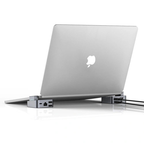 Kup HUB Joyroom USB-C - USB 3.0/RJ45/HDMI/USB-C/Thunderbolt für Apple MacBook Pro grau (S-H121 Gray) - JYR212 - {ean13} - Sklep Home Screen