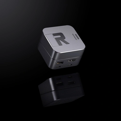 Kup HUB Joyroom USB-C - USB 3.0/RJ45/HDMI/USB-C/Thunderbolt für Apple MacBook Pro grau (S-H121 Gray) - JYR212 - {ean13} - Sklep Home Screen