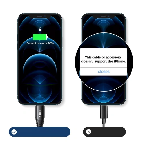 Buy Joyroom MFI St. Helens USB Typ A - Lightning cable 2,1A 1,2m black (ST-C04) - JYR213 - {ean13} - Home Screen Store Europe