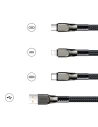 Kup Kábel Joyroom 3w1 USB-Lightning/microUSB/USB-C 3,5A 480 Mbps 1,3m piros (S-1335K4) - JYR215 - {ean13} - Sklep Home Screen