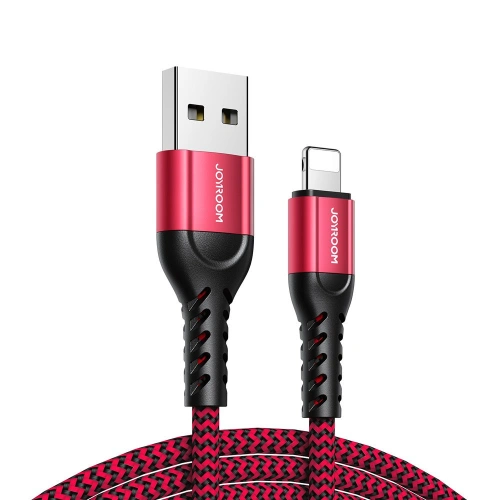 Buy Joyroom N10 King Kong series charging data set 3 x USB- Lightning cable 0.25m + 1.2m + 2m Red - JYR217 - {ean13} - Home Screen Store Europe