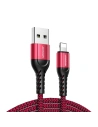 Kábelkészlet Joyroom N10 King Kong Series USB/Lightning (0.25m + 1.2m + 2m) 2,4A piros [3 PACK]
