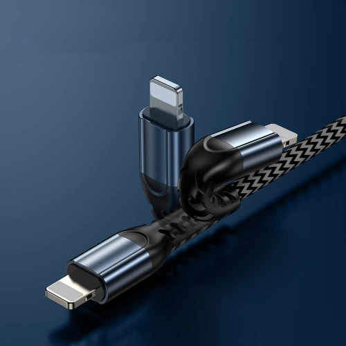 Kup Kabelset Joyroom N10 King Kong Series USB/Lightning (0.25m + 1.2m + 2m) 2,4A rot [3 PACK] - JYR217 - {ean13} - Sklep Home Screen