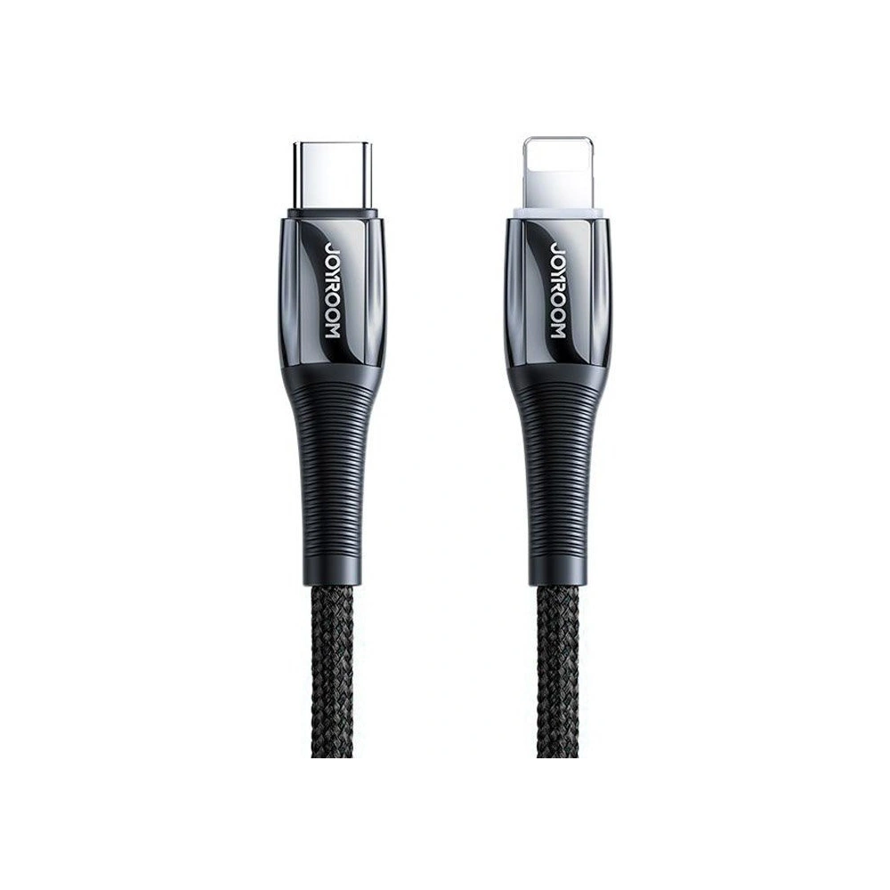 Joyroom USBC Lightning cable Power Delivery 20W 2.4A 1.2m black (S