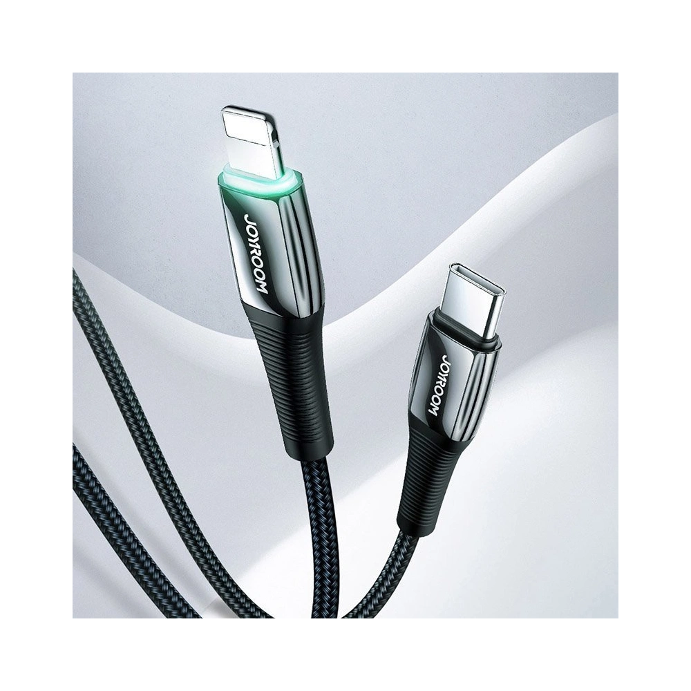 Kabel Joyroom USB-C/Lightning Power Delivery 20W 2,4A 1,2m czarny (S-1224K2 Black)