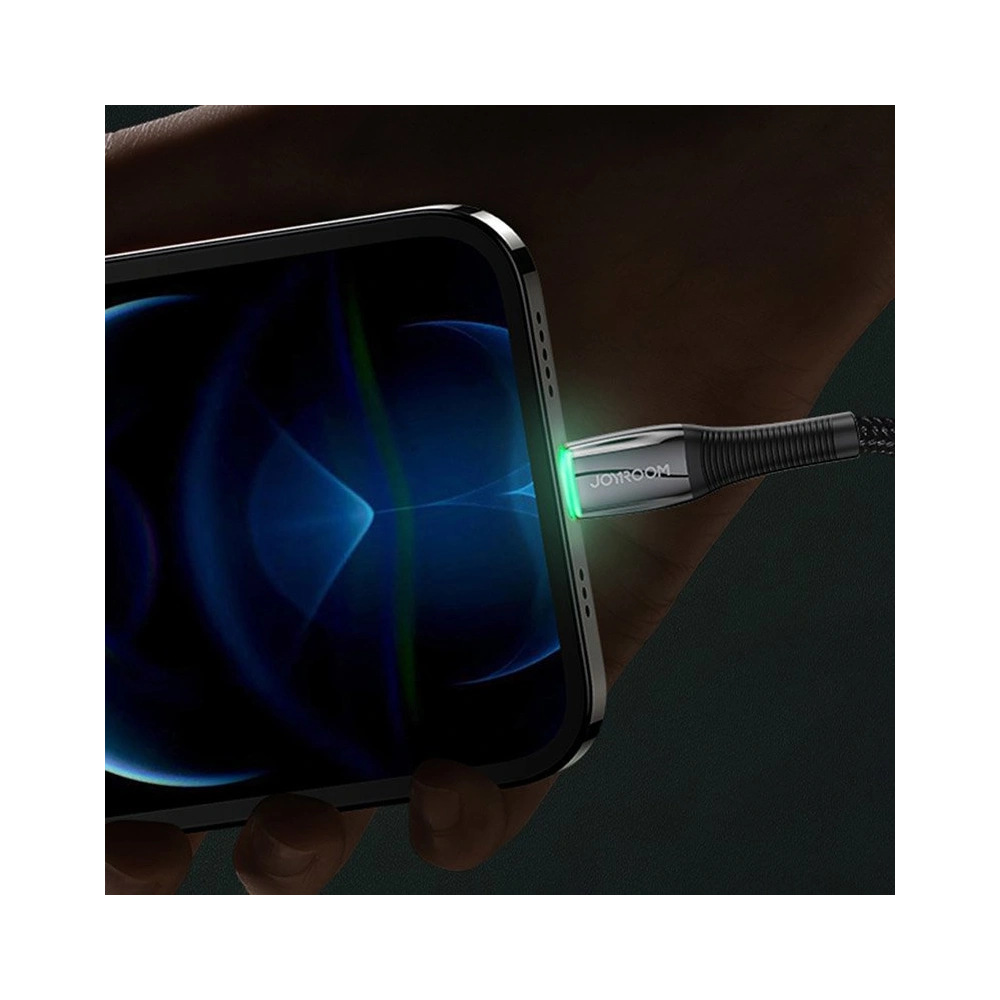 Kabel Joyroom USB-C/Lightning Power Delivery 20W 2,4A 1,2m czarny (S-1224K2 Black)