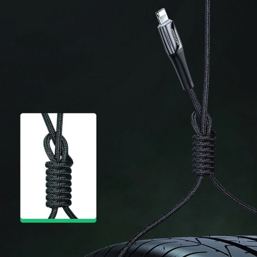 Kup Kabel Joyroom USB-C/Lightning Power Delivery 20W 2,4A 1,2m schwarz (S-1224K2 Black) - JYR220 - {ean13} - Sklep Home Screen