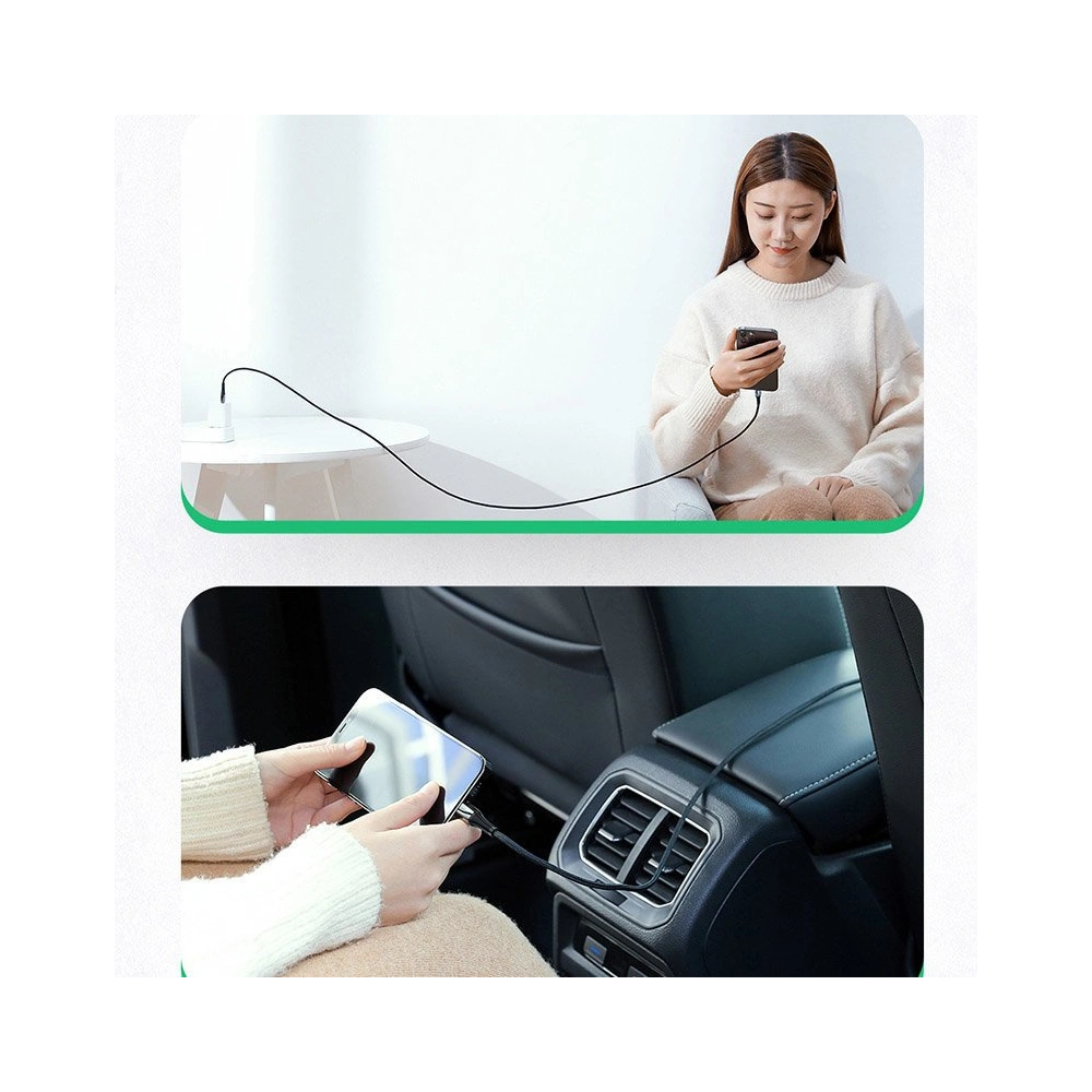 Kabel Joyroom USB-C/Lightning Power Delivery 20W 2,4A 1,2m czarny (S-1224K2 Black)