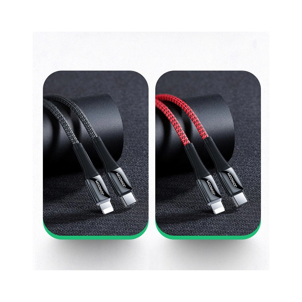 Kabel Joyroom USB-C/Lightning Power Delivery 20W 2,4A 1,2m czarny (S-1224K2 Black)