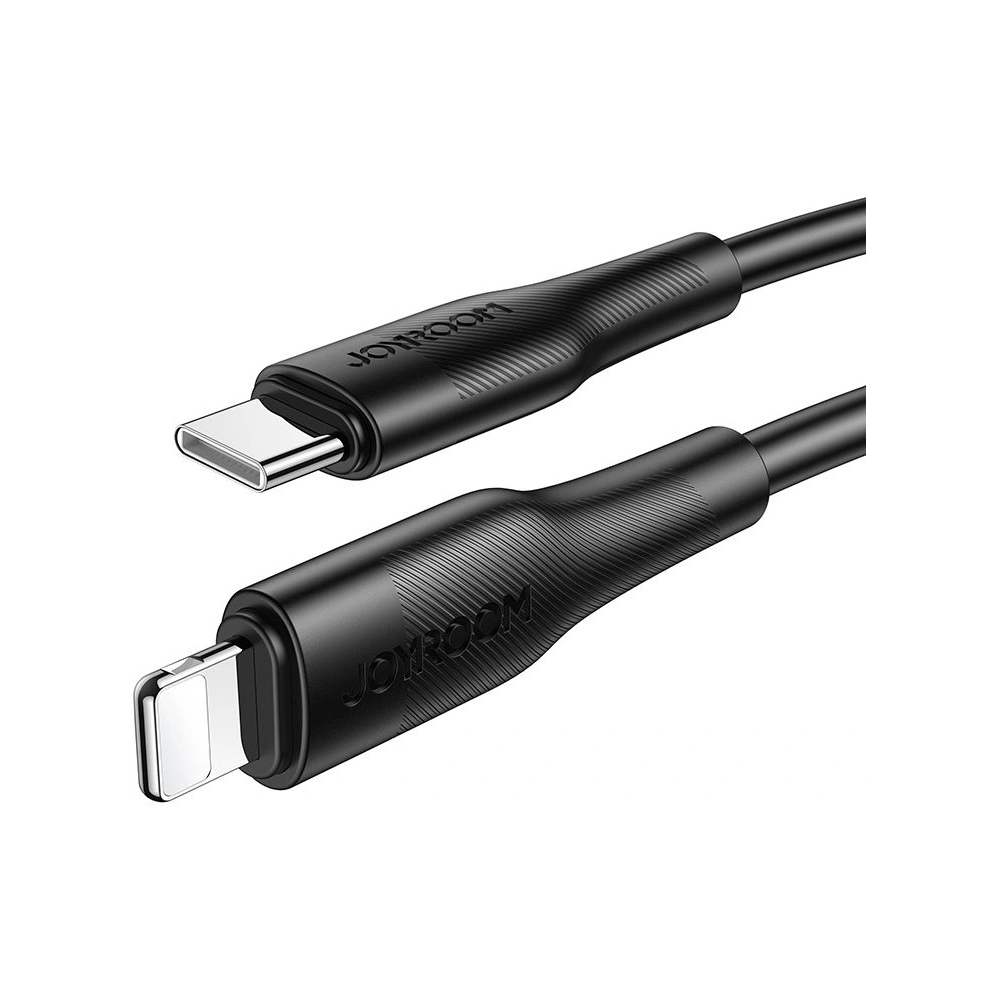 Kabel Joyroom USB-C/Lightning Power Delivery 20W 2,4A 0,25m czarny (S-02524M3 Black)
