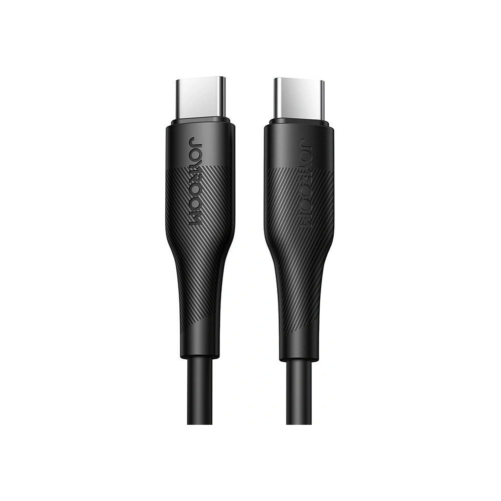 Kabel Joyroom USB/USB-C Power Delivery 60W 3A 0,25m czarny (Black)