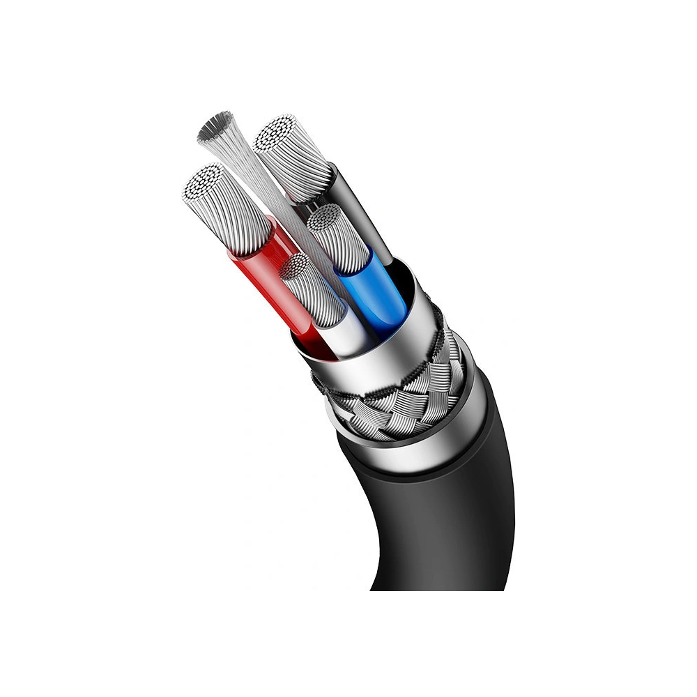 Kabel Joyroom USB/USB-C Power Delivery 60W 3A 0,25m czarny (Black)