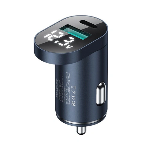 Kup Încărcător auto Joyroom C-A17 USB/USB-C 42,5W Quick Charge, Power Delivery, AFC, SCP albastru - JYR228 - {ean13} - Sklep Home Screen
