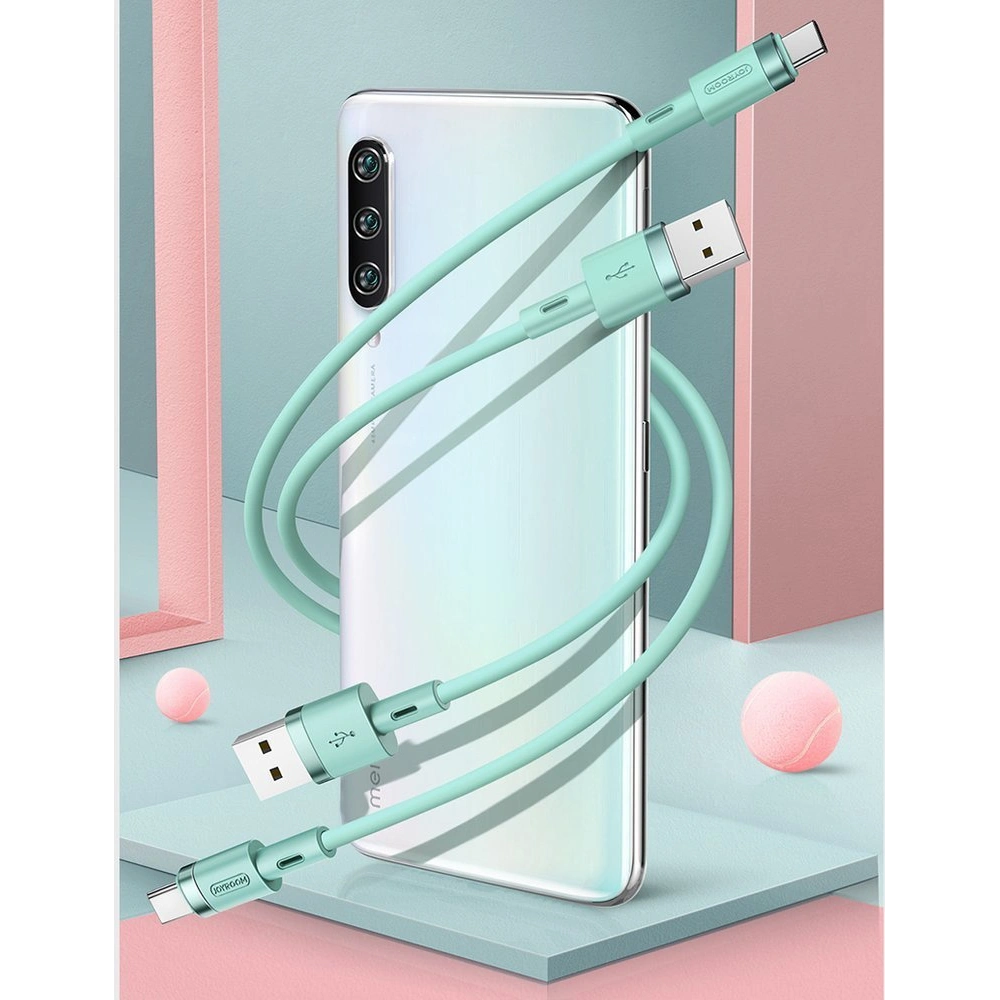 Kabel Joyroom USB/USB-C 2,4A 1,2m czerwony (S-1224N2 Red)