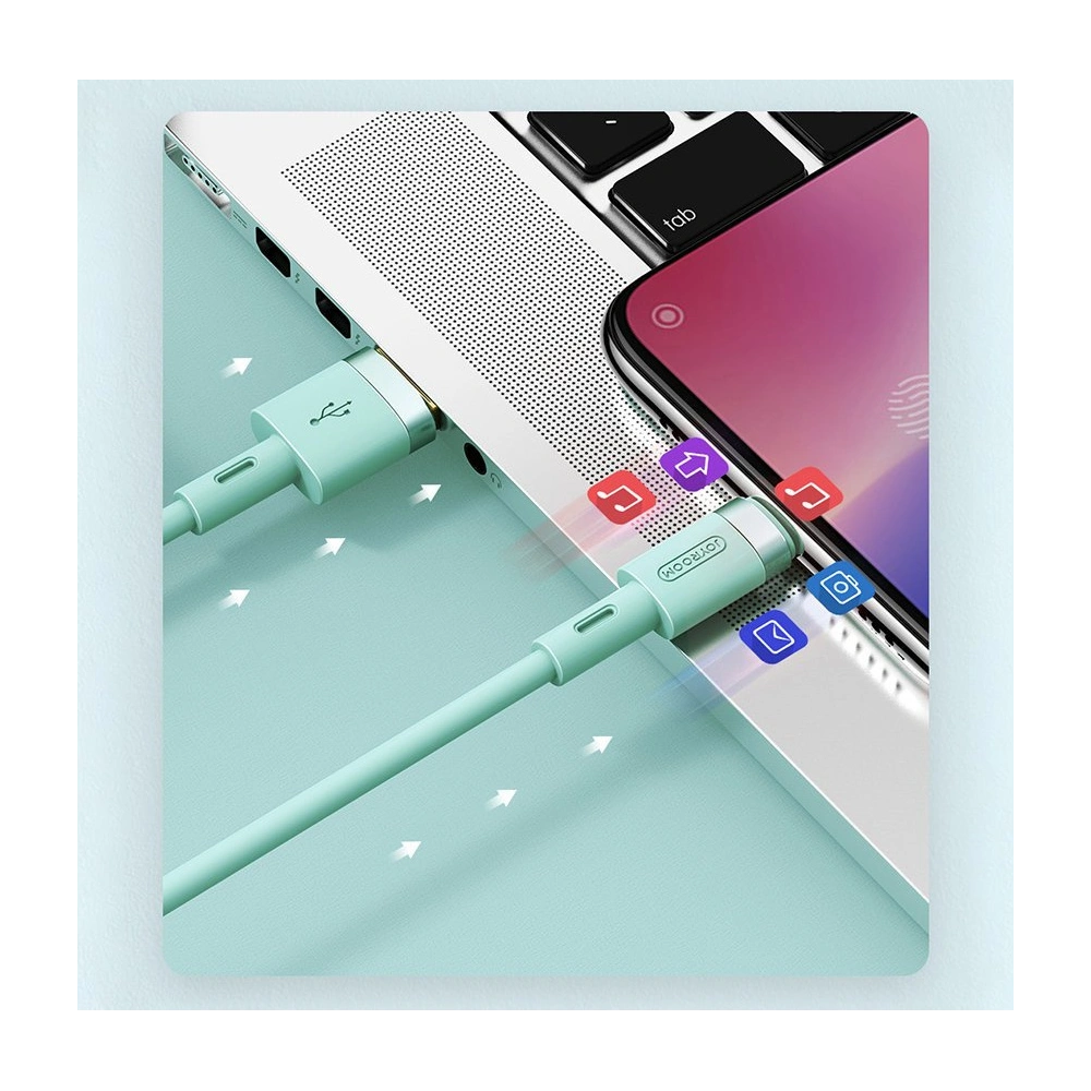 Kabel Joyroom USB/USB-C 2,4A 1,2m czerwony (S-1224N2 Red)