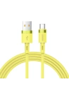 Cablul Joyroom USB/USB-C 2,4A 1,2m galben (S-1224N2 Yellow)