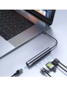 Kup HUB Joyroom 7w1 USB-C 100W/HDMI 4K 30 Hz/RJ-45/SD- und microSD-Kartenleser/2x USB 3.0 (S-H111) - JYR239 - {ean13} - Sklep Home Screen