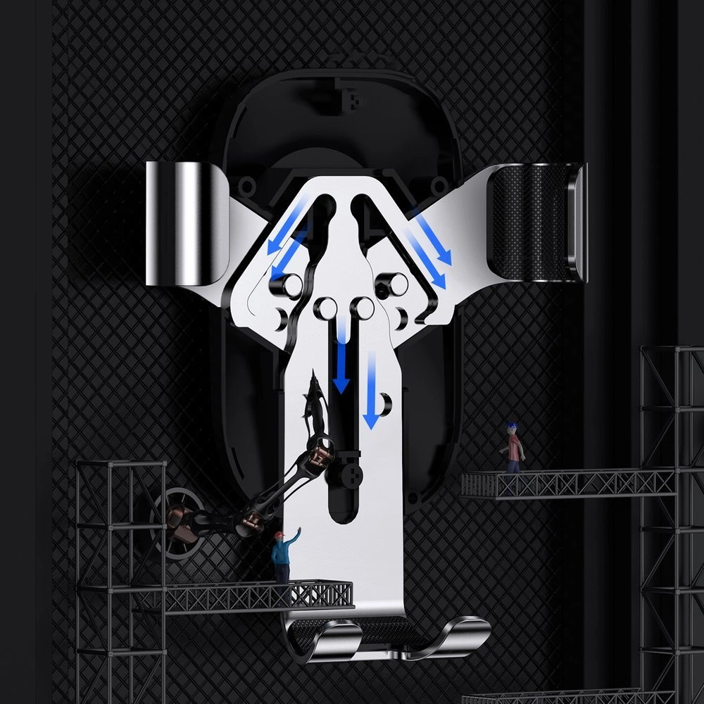 Uchwyt samochodowy Joyroom Guangying Series na deskę rozdzielczą czarny (JR-ZS198)