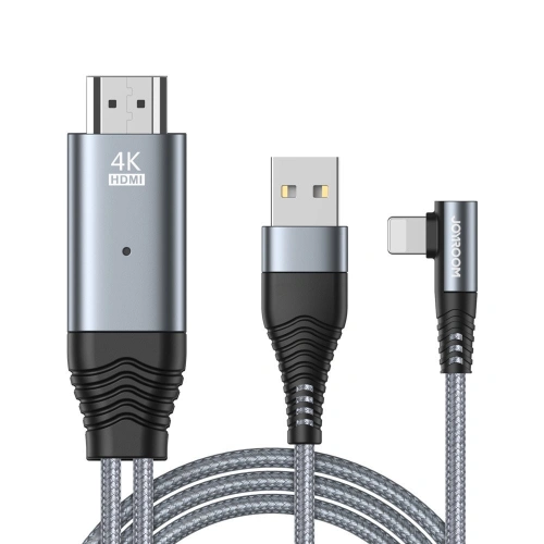 Kup Adapter Joyroom Lighning/HDMI 4K@60Hz grau (SY-35L1) - JYR245 - {ean13} - Sklep Home Screen