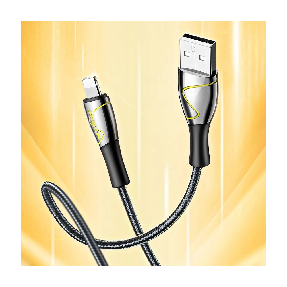 Kabel Joyroom Mermaid Series USB/Lightning 2,4A 1,2m czarny (S-1230K6)