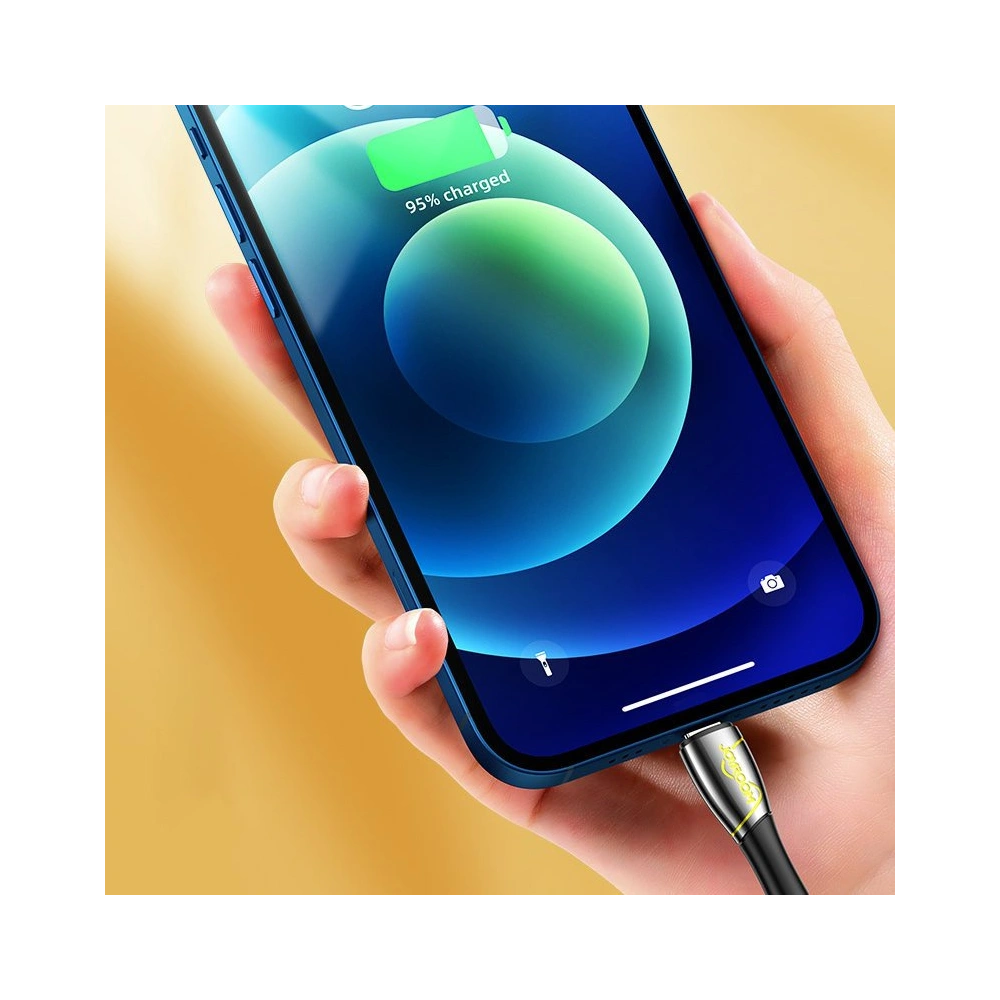 Kabel Joyroom Mermaid Series USB/Lightning 2,4A 1,2m czarny (S-1230K6)